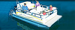 Pontoon boat rental