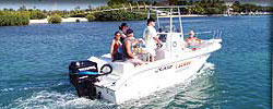22 ft. center console Key West boat rental