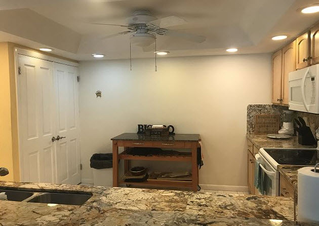Kitchen with Granite Counters