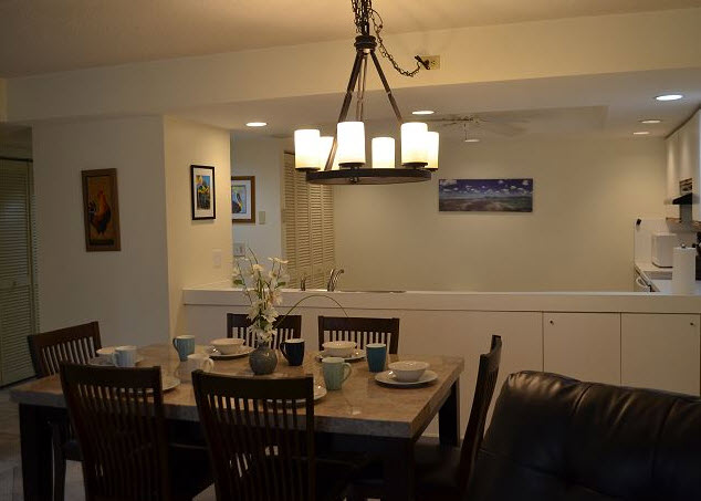 Dining and Kitchen Area