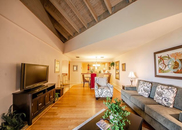 Living Room and Dining Room
