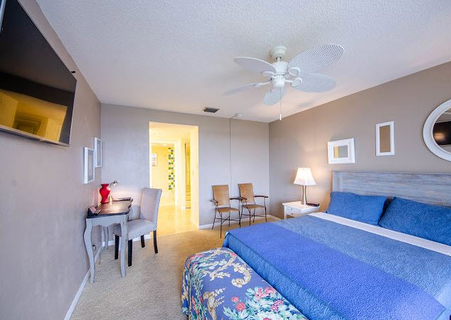 Master Bed and Master Shower Area