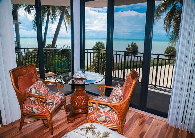 Ocean View from Living Room