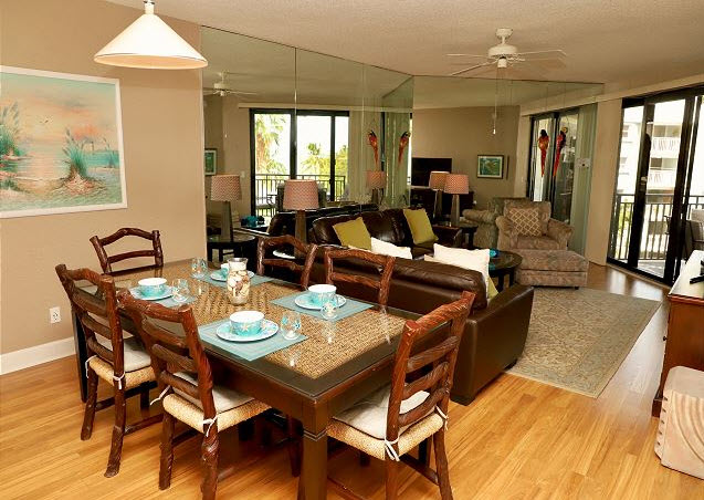 Dining Room & Living Room