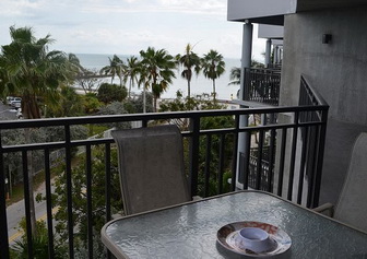 Balcony View for Suite C433 at the 1800 Atlantic Resort