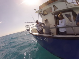 Fishermen on a Key West party boat.